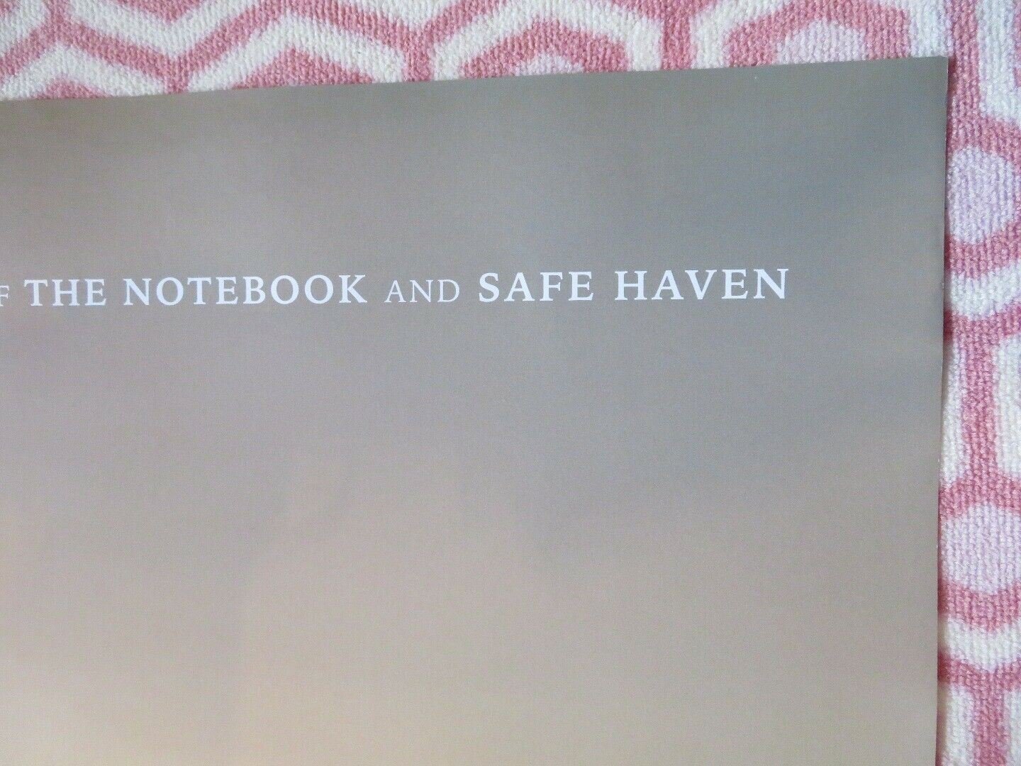THE CHOICE US ONE SHEET ROLLED POSTER NICHOLAS SPARKS 2016 - Rendezvous Cinema
