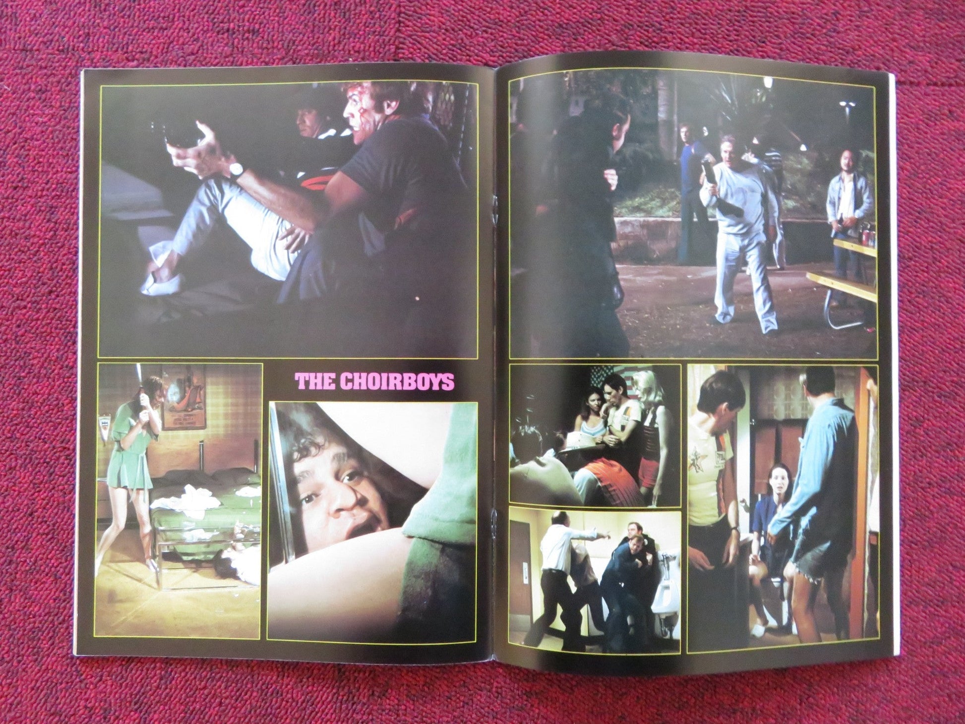 THE CHOIRBOYS JAPANESE BROCHURE / PRESS BOOK CHARLES DURNING L.GOSSETT JR. 1977 Rendezvous Cinema Movie posters