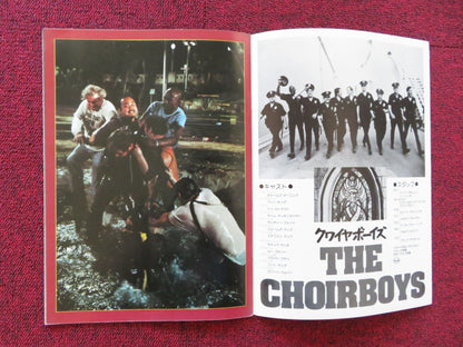 THE CHOIRBOYS JAPANESE BROCHURE / PRESS BOOK CHARLES DURNING L.GOSSETT JR. 1977 Rendezvous Cinema Movie posters