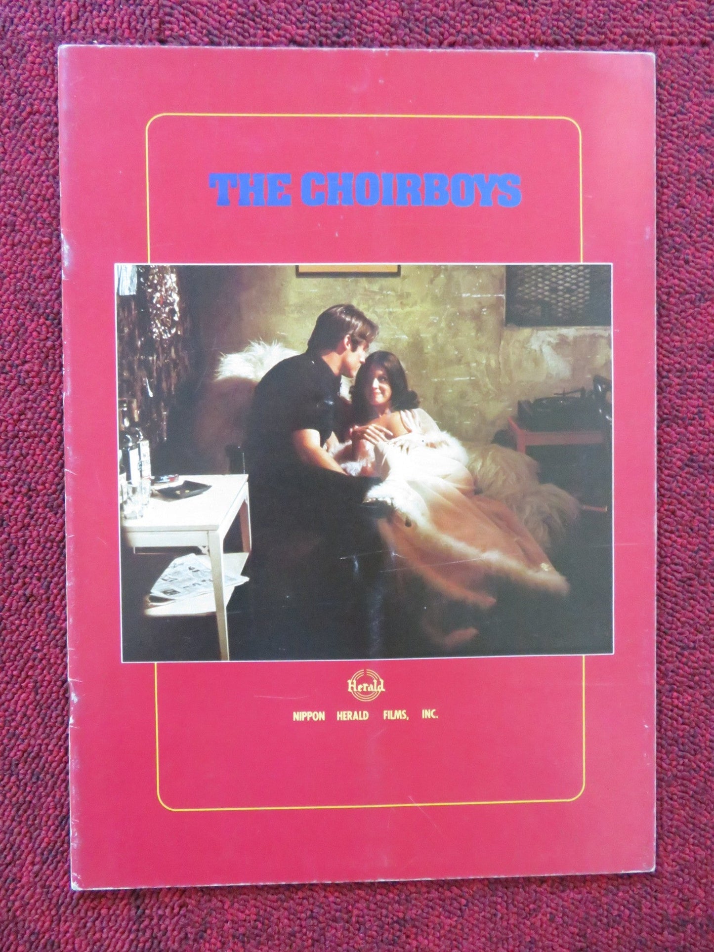 THE CHOIRBOYS JAPANESE BROCHURE / PRESS BOOK CHARLES DURNING L.GOSSETT JR. 1977 Rendezvous Cinema Movie posters