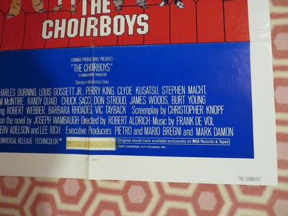 THE CHOIRBOYS US ONE SHEET POSTER CHARLES DURING JAMES WOODS GOSSETT Movie posters
