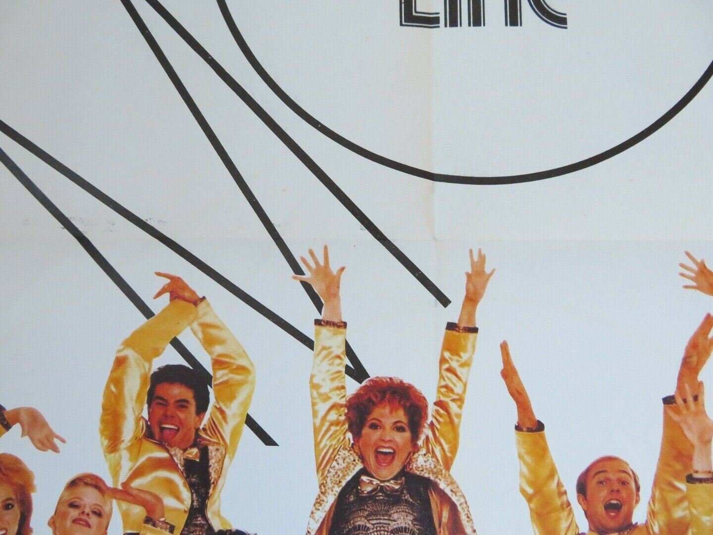 THE CHORUS LINE THE MOVIE US ONE SHEET POSTER RICHARD ATTENBROUGH '85 Movie posters