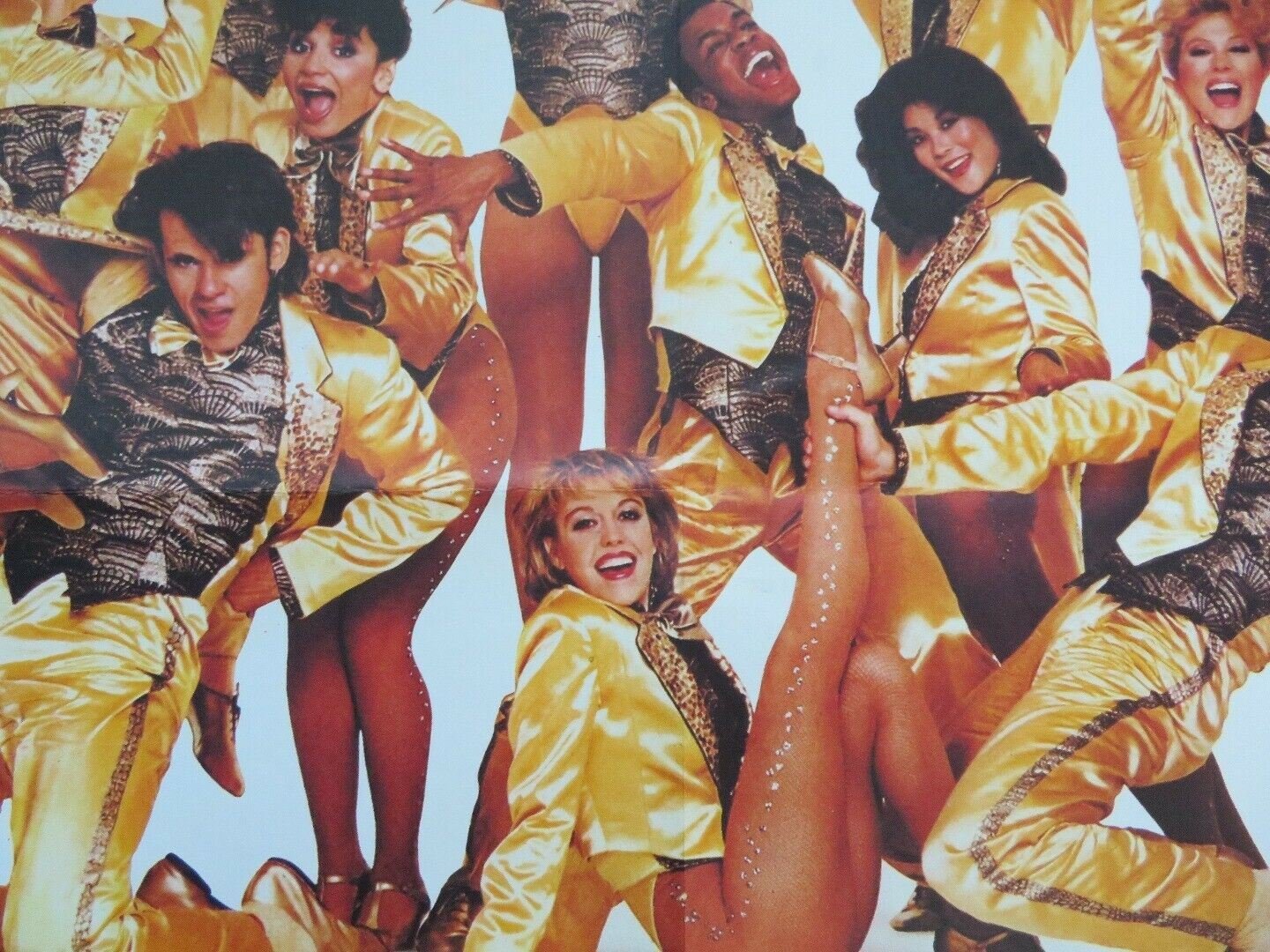 THE CHORUS LINE THE MOVIE US ONE SHEET POSTER RICHARD ATTENBROUGH '85 Movie posters