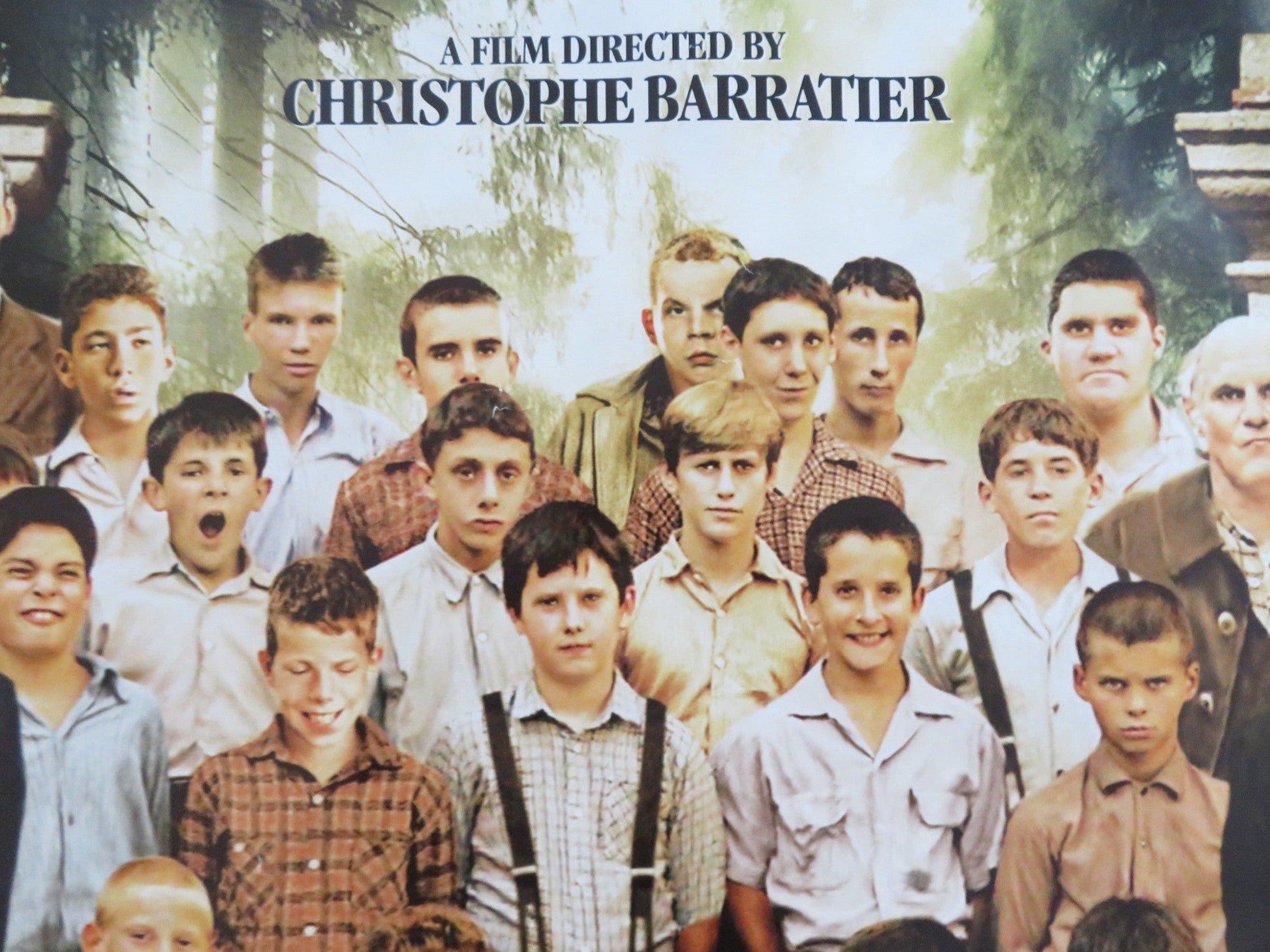 THE CHORUS UK QUAD ROLLED POSTER GERARD JUGNOT FRANCOIS BERLEAND 2004 Rendezvous Cinema Movie posters