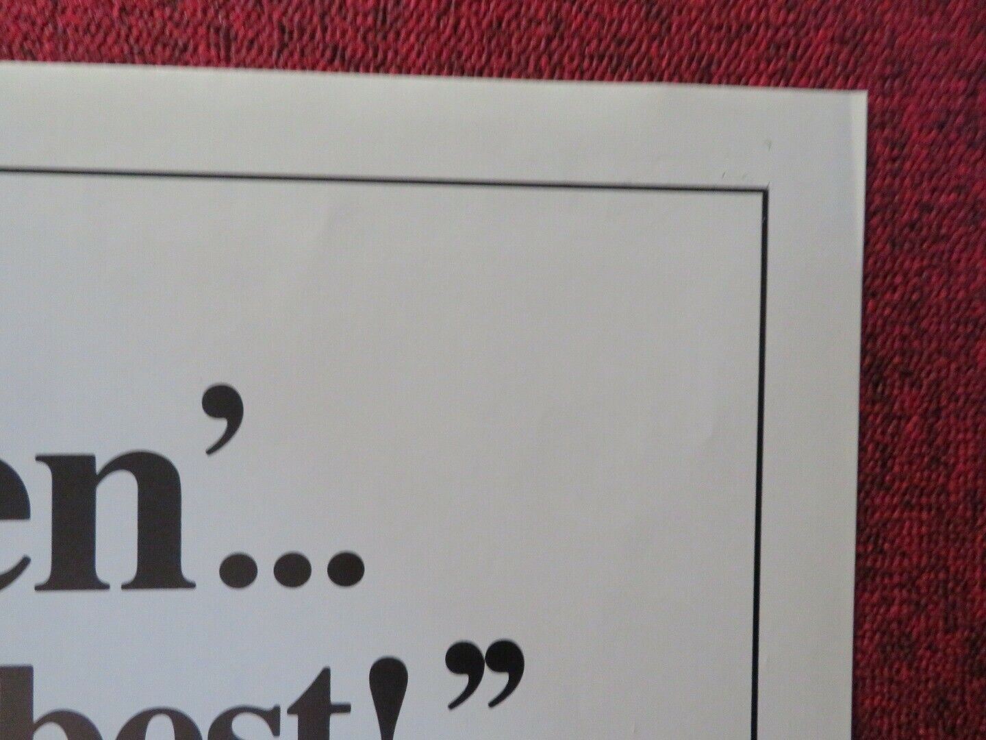 THE CHOSEN FOLDED US ONE SHEET POSTER BARRY MILLER ROD STEIGER 1981 Movie posters