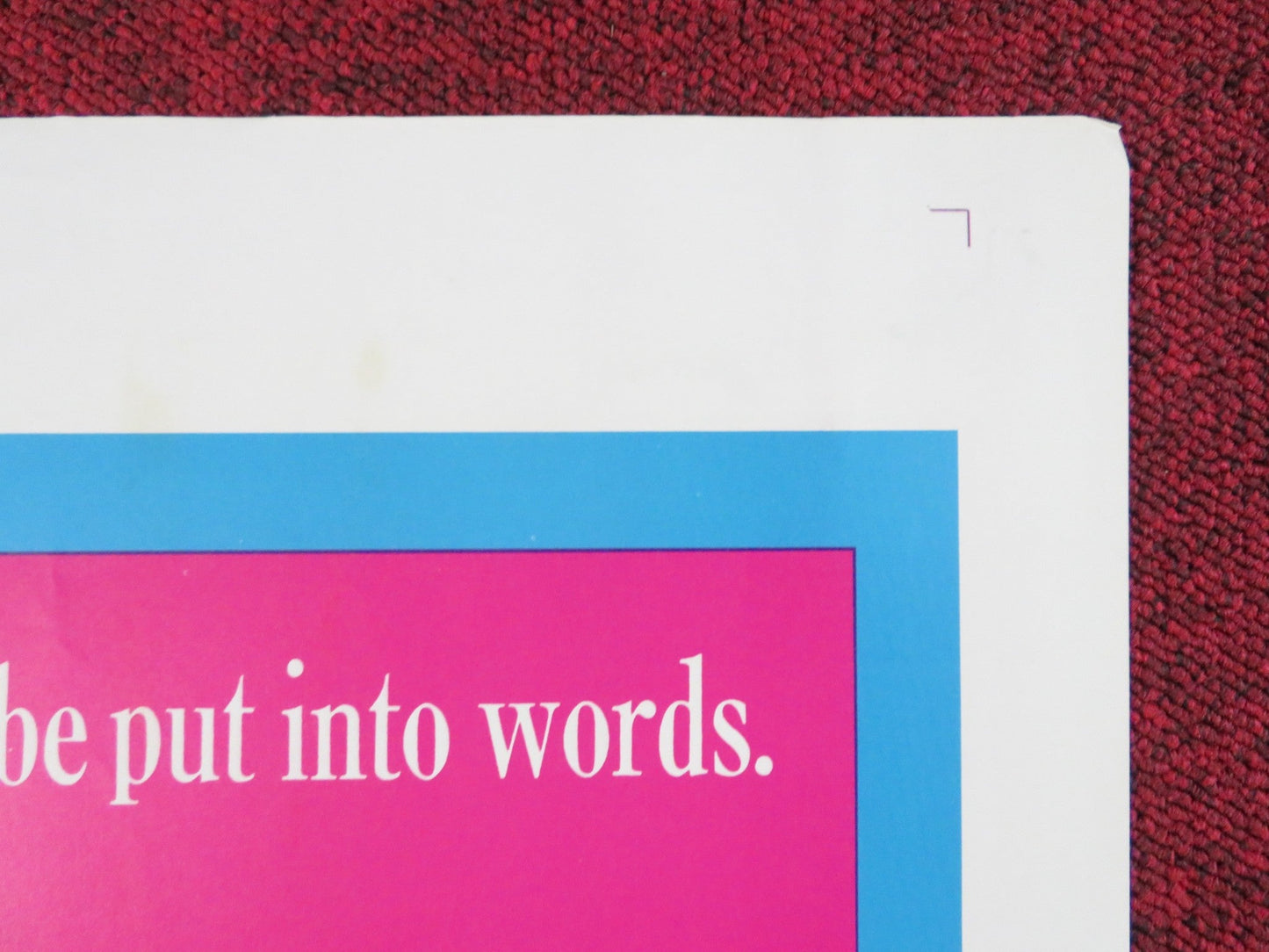 THE CHRISTMAS TREE FOLDED US ONE SHEET POSTER WILLIAM HOLDEN VIRNA LISI 1969 Rendezvous Cinema Movie posters