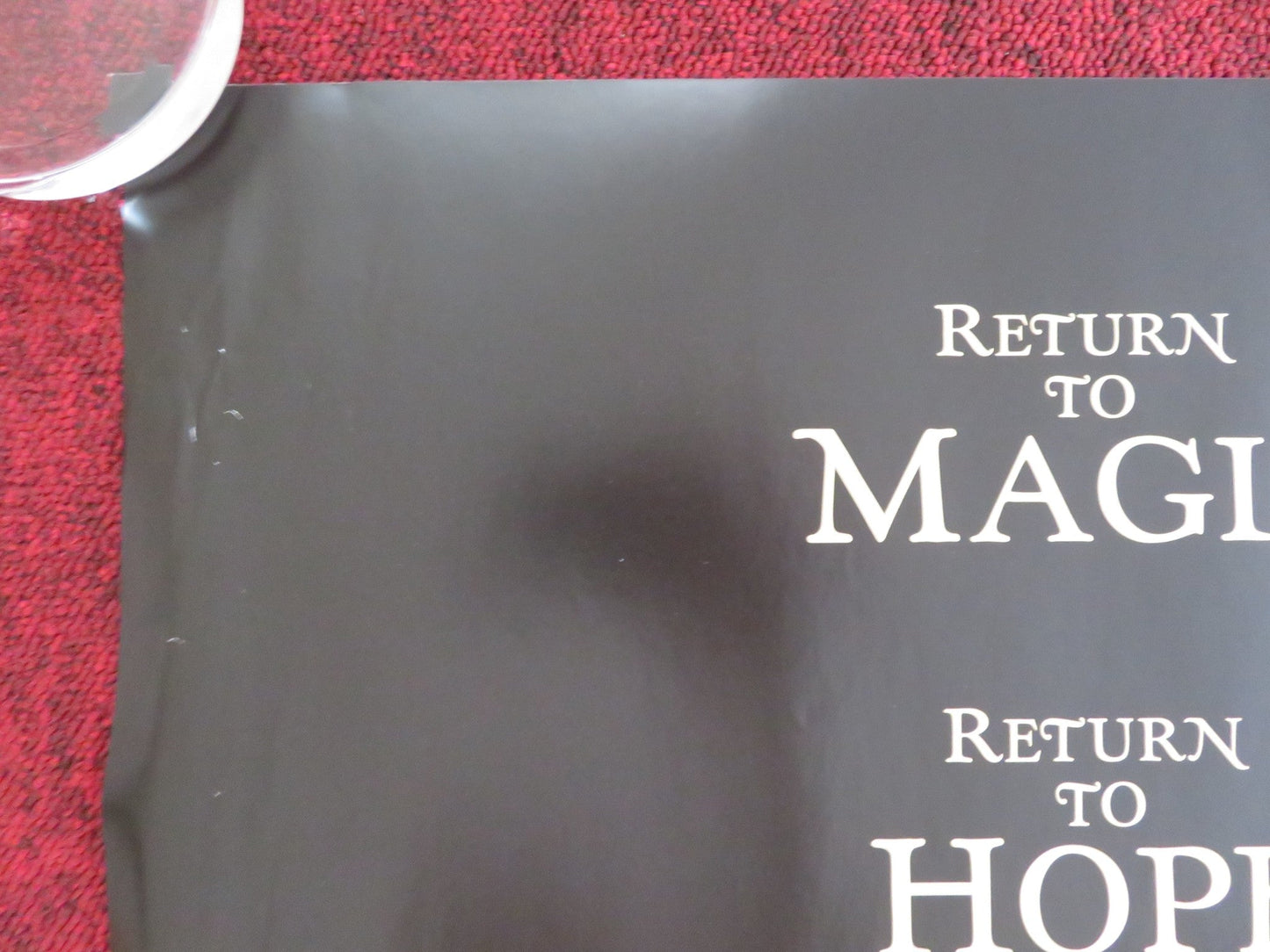 THE CHRONICLES OF NARNIA: THE VOYAGE OF.. UK QUAD (30"x 40") ROLLED POSTER 2010 Rendezvous Cinema Movie posters