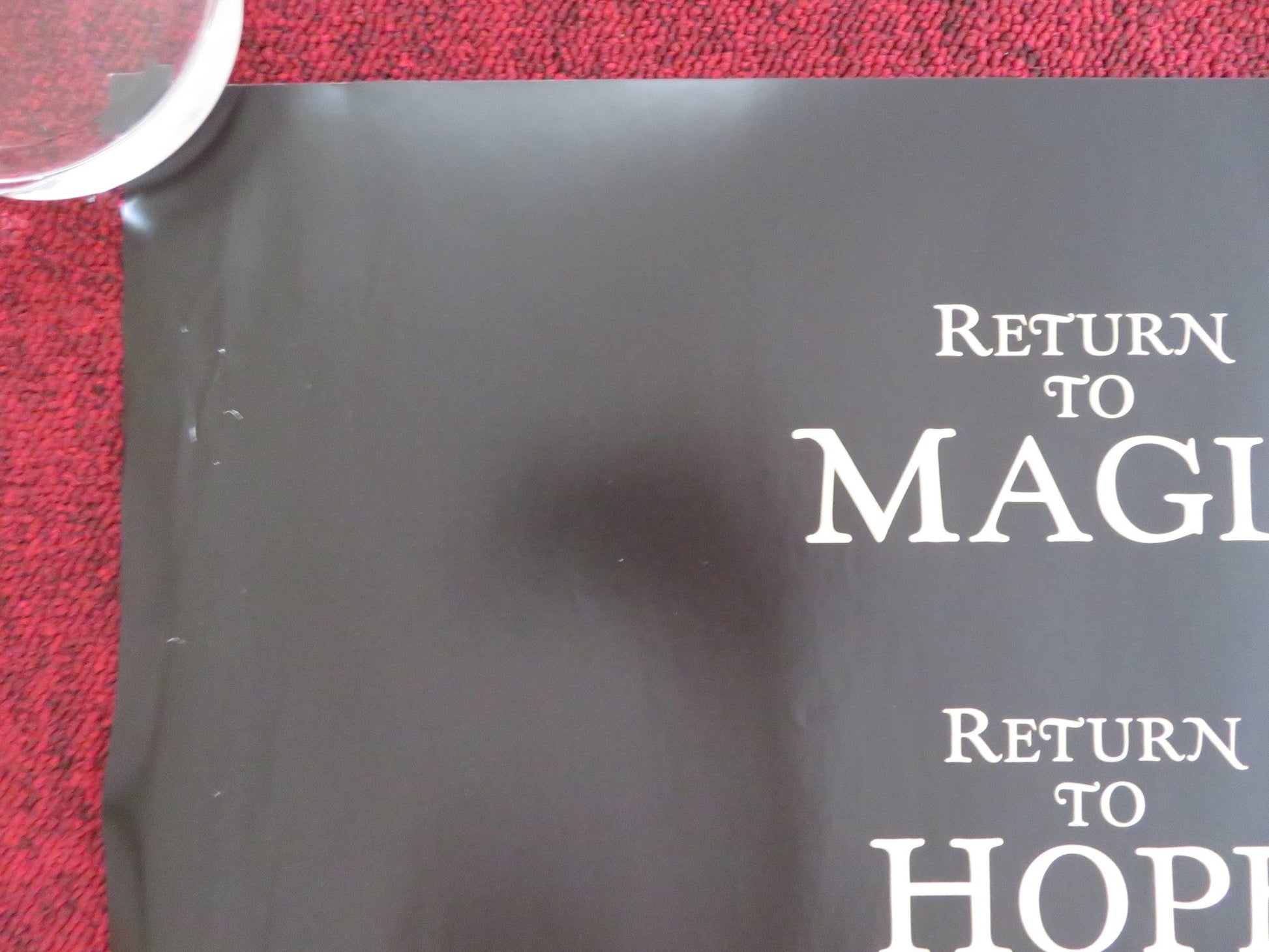 THE CHRONICLES OF NARNIA: THE VOYAGE OF.. UK QUAD (30"x 40") ROLLED POSTER 2010 Rendezvous Cinema Movie posters