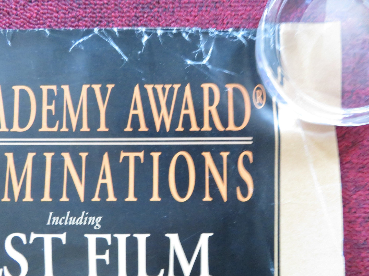 THE CIDER HOUSE RULES UK QUAD (30"x 40") ROLLED POSTER TOBEY MAGUIRE 1999 Rendezvous Cinema Movie posters