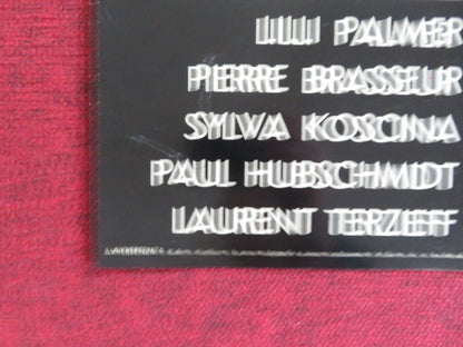 THE CIRCULAR TRIANGLE - A ITALIAN FOTOBUSTA POSTER LILLI PALMER P. BRASSEUR 1964 Rendezvous Cinema Movie posters