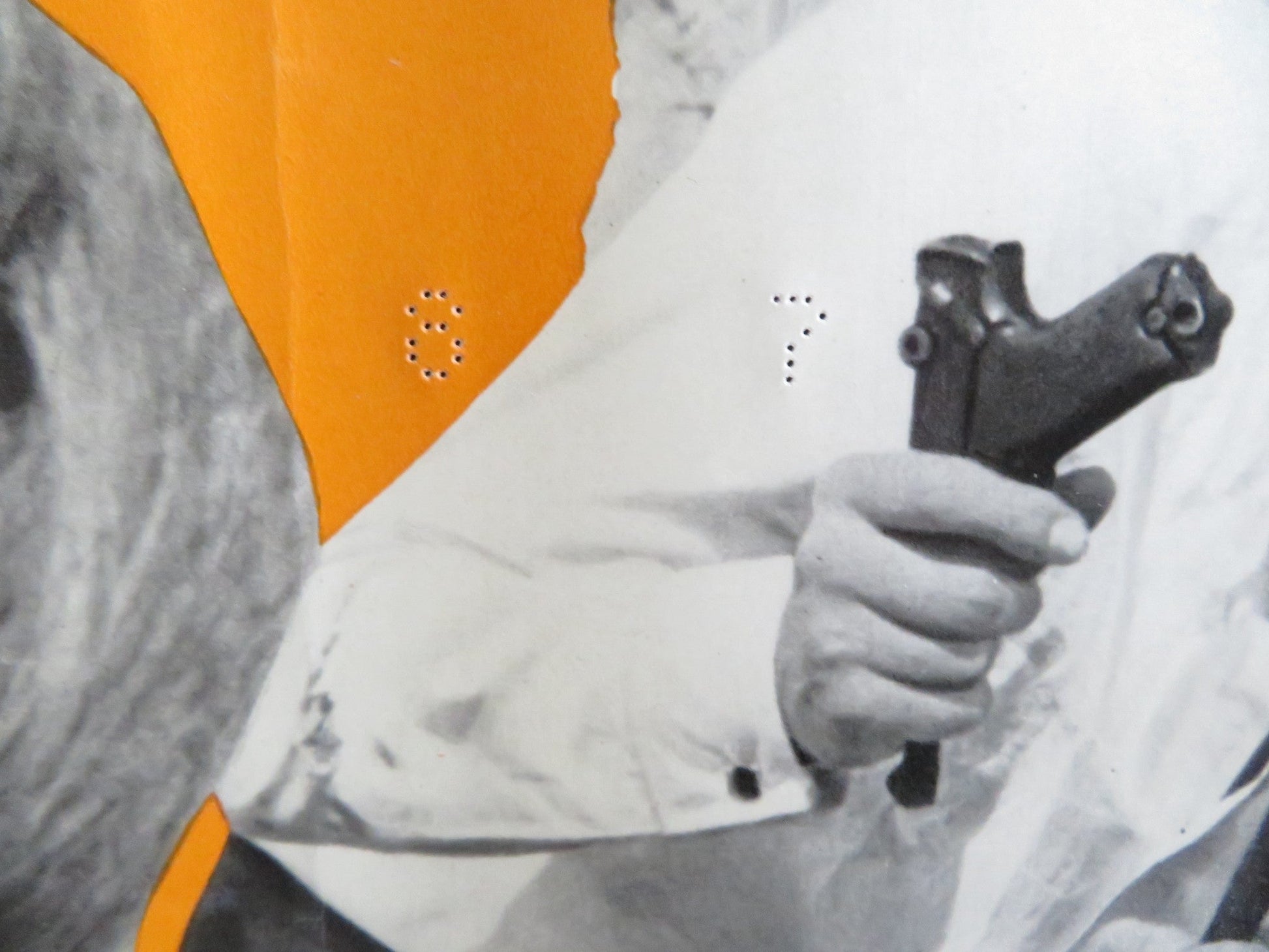 THE CIRCULAR TRIANGLE - B ITALIAN FOTOBUSTA POSTER LILLI PALMER P. BRASSEUR 1964 Rendezvous Cinema Movie posters