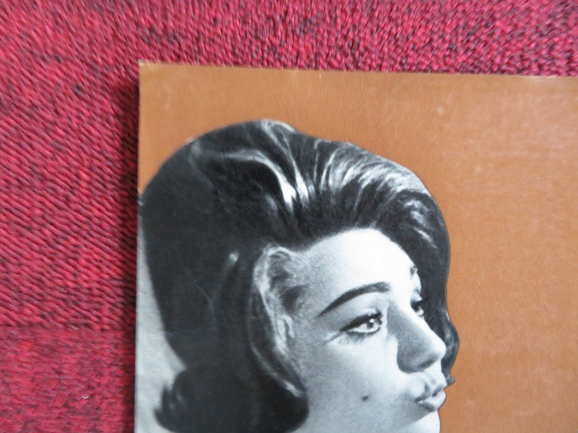 THE CIRCULAR TRIANGLE - C ITALIAN FOTOBUSTA POSTER LILLI PALMER P. BRASSEUR 1964 Rendezvous Cinema Movie posters