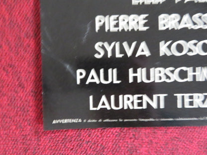 THE CIRCULAR TRIANGLE - D ITALIAN FOTOBUSTA POSTER LILLI PALMER P. BRASSEUR 1964 Rendezvous Cinema Movie posters