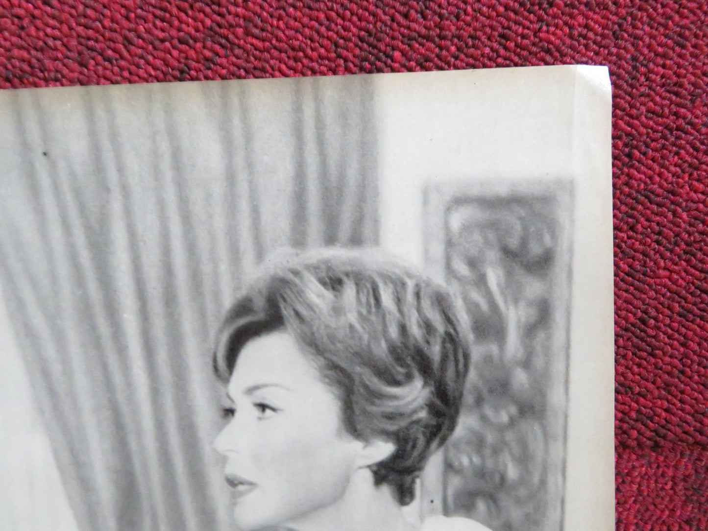 THE CIRCULAR TRIANGLE - D ITALIAN FOTOBUSTA POSTER LILLI PALMER P. BRASSEUR 1964 Rendezvous Cinema Movie posters