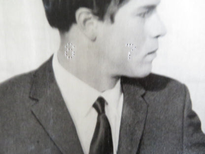 THE CIRCULAR TRIANGLE - D ITALIAN FOTOBUSTA POSTER LILLI PALMER P. BRASSEUR 1964 Rendezvous Cinema Movie posters