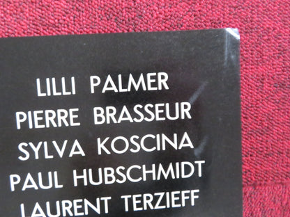 THE CIRCULAR TRIANGLE - E ITALIAN FOTOBUSTA POSTER LILLI PALMER P. BRASSEUR 1964 Rendezvous Cinema Movie posters