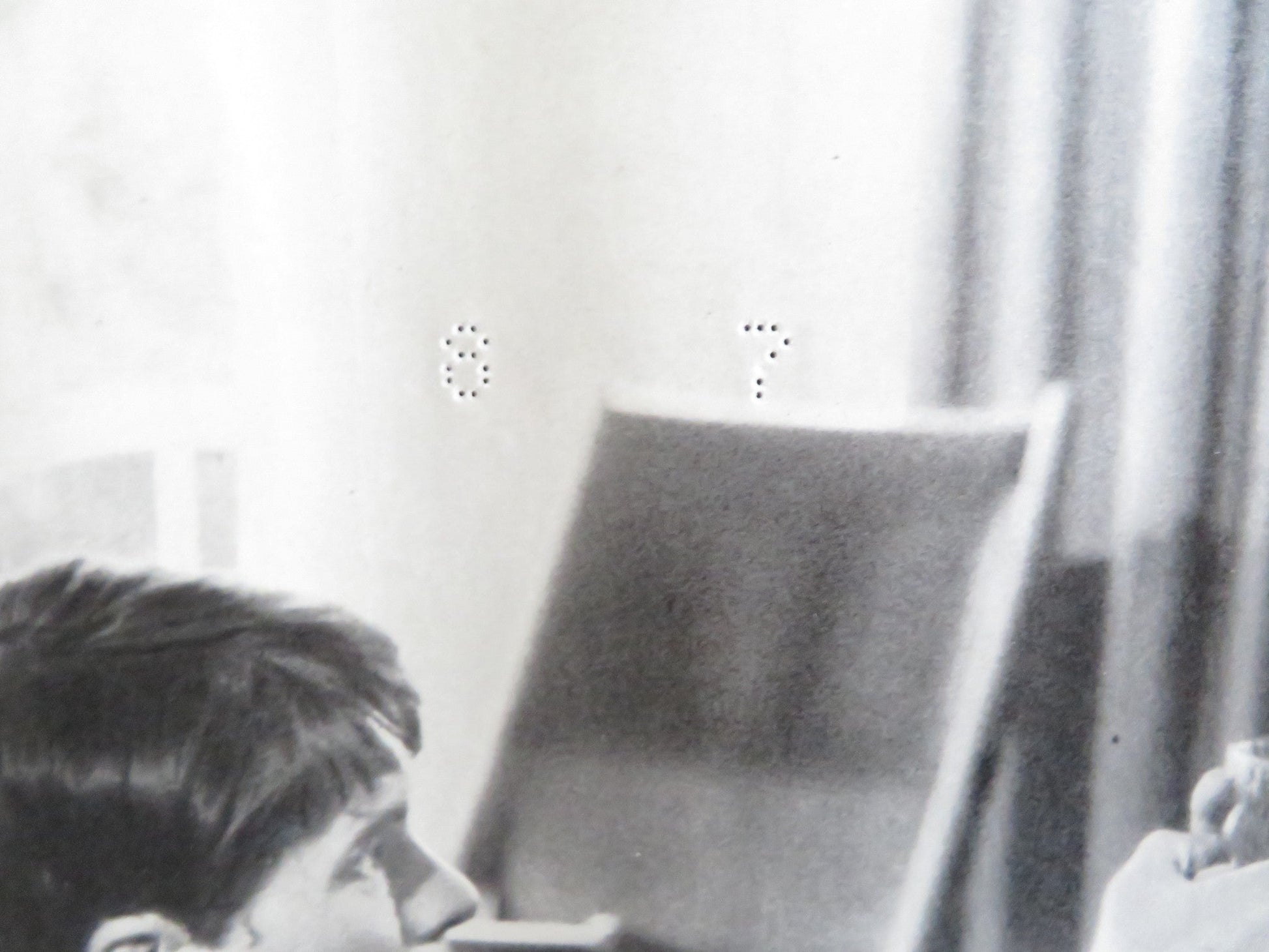 THE CIRCULAR TRIANGLE - G ITALIAN FOTOBUSTA POSTER LILLI PALMER P. BRASSEUR 1964 Rendezvous Cinema Movie posters