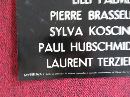 THE CIRCULAR TRIANGLE - H ITALIAN FOTOBUSTA POSTER LILLI PALMER P. BRASSEUR 1964 Rendezvous Cinema Movie posters