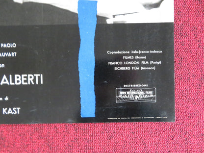 THE CIRCULAR TRIANGLE - I ITALIAN FOTOBUSTA POSTER LILLI PALMER P. BRASSEUR 1964 Rendezvous Cinema Movie posters