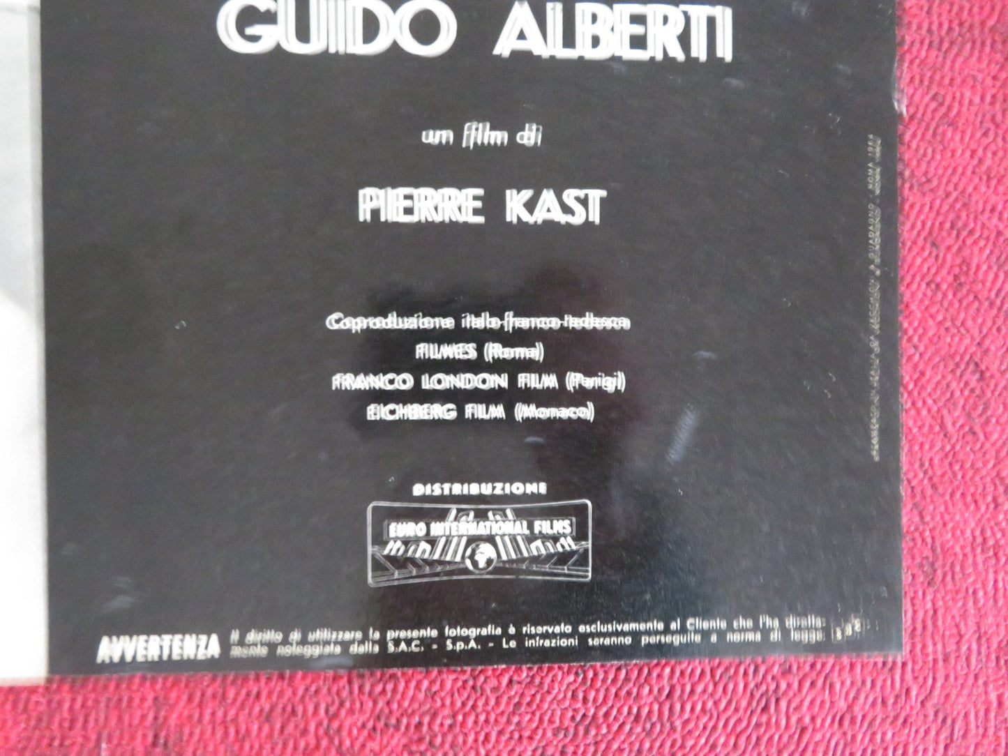 THE CIRCULAR TRIANGLE - J ITALIAN FOTOBUSTA POSTER LILLI PALMER P. BRASSEUR 1964 Rendezvous Cinema Movie posters