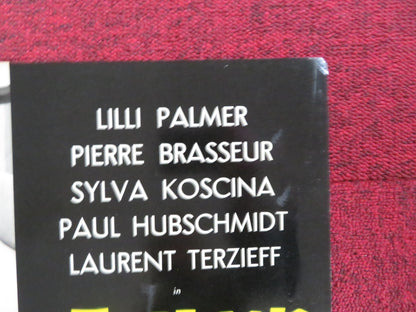 THE CIRCULAR TRIANGLE - J ITALIAN FOTOBUSTA POSTER LILLI PALMER P. BRASSEUR 1964 Rendezvous Cinema Movie posters