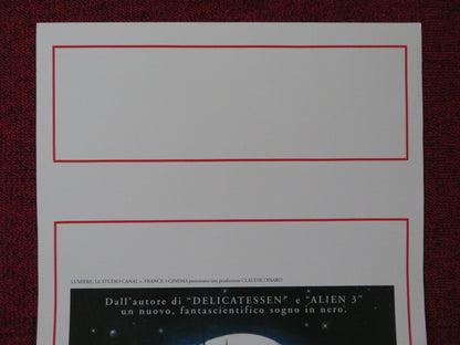 THE CITY OF LOST CHILDREN ITALIAN LOCANDINA POSTER RON PERLMAN D. EMILFORK 1998 Rendezvous Cinema Movie posters