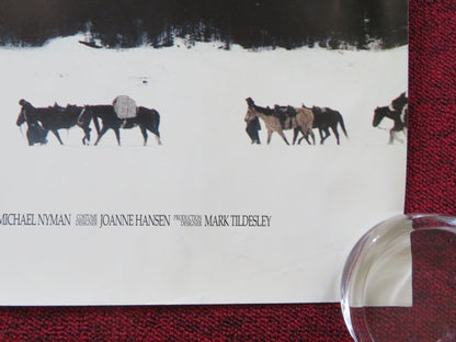 THE CLAIM UK QUAD (30"x 40") ROLLED POSTER WES BENTLEY MILLA JOVOVICH 2000 Rendezvous Cinema Movie posters