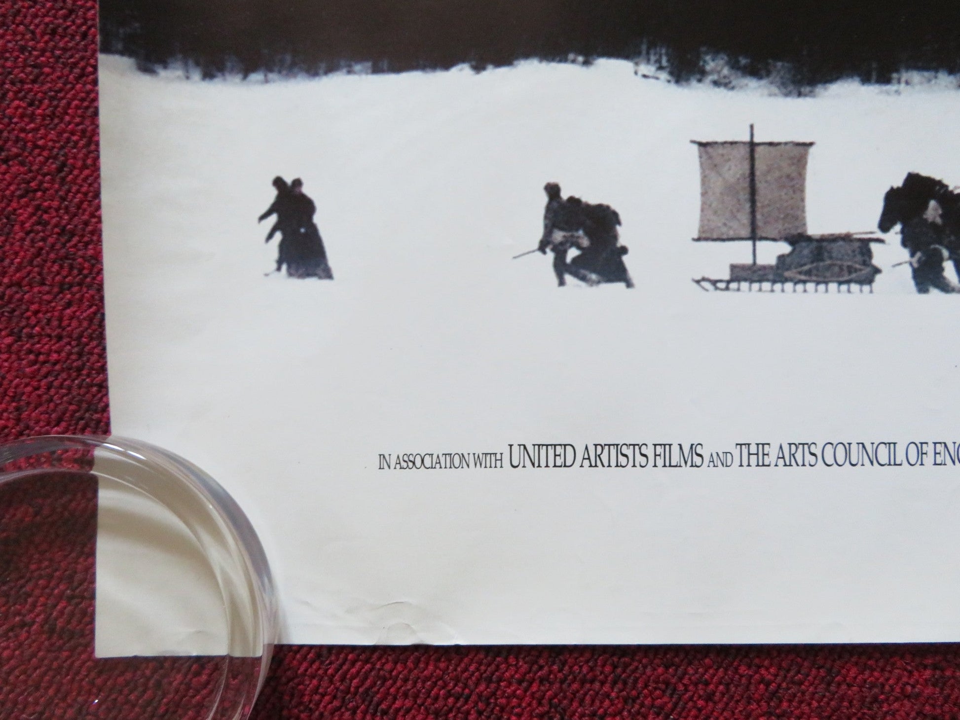 THE CLAIM UK QUAD (30"x 40") ROLLED POSTER WES BENTLEY MILLA JOVOVICH 2000 Rendezvous Cinema Movie posters