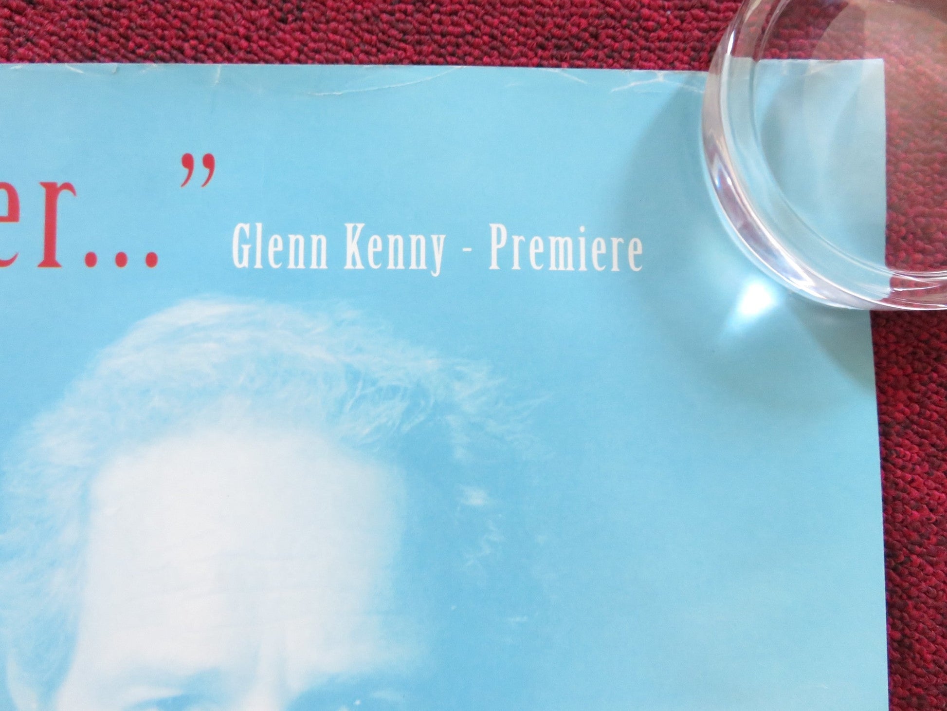 THE CLAIM UK QUAD (30"x 40") ROLLED POSTER WES BENTLEY MILLA JOVOVICH 2000 Rendezvous Cinema Movie posters