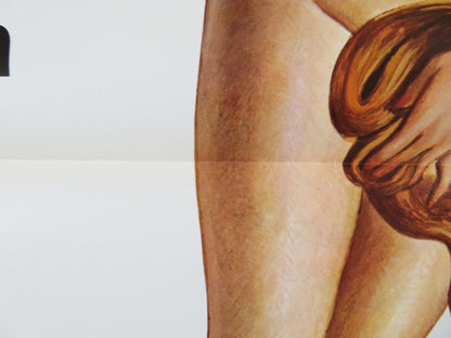 THE CLAMDIGGER'S DAUGHTER US TRI FOLDED ONE SHEET ROLLED POSTER C. JORDAN 1974 Rendezvous Cinema Movie posters