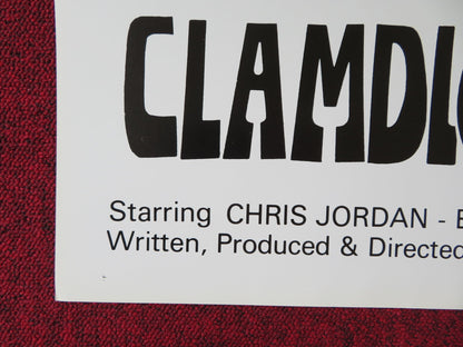 THE CLAMDIGGER'S DAUGHTER US TRI FOLDED ONE SHEET ROLLED POSTER C. JORDAN 1974 Rendezvous Cinema Movie posters