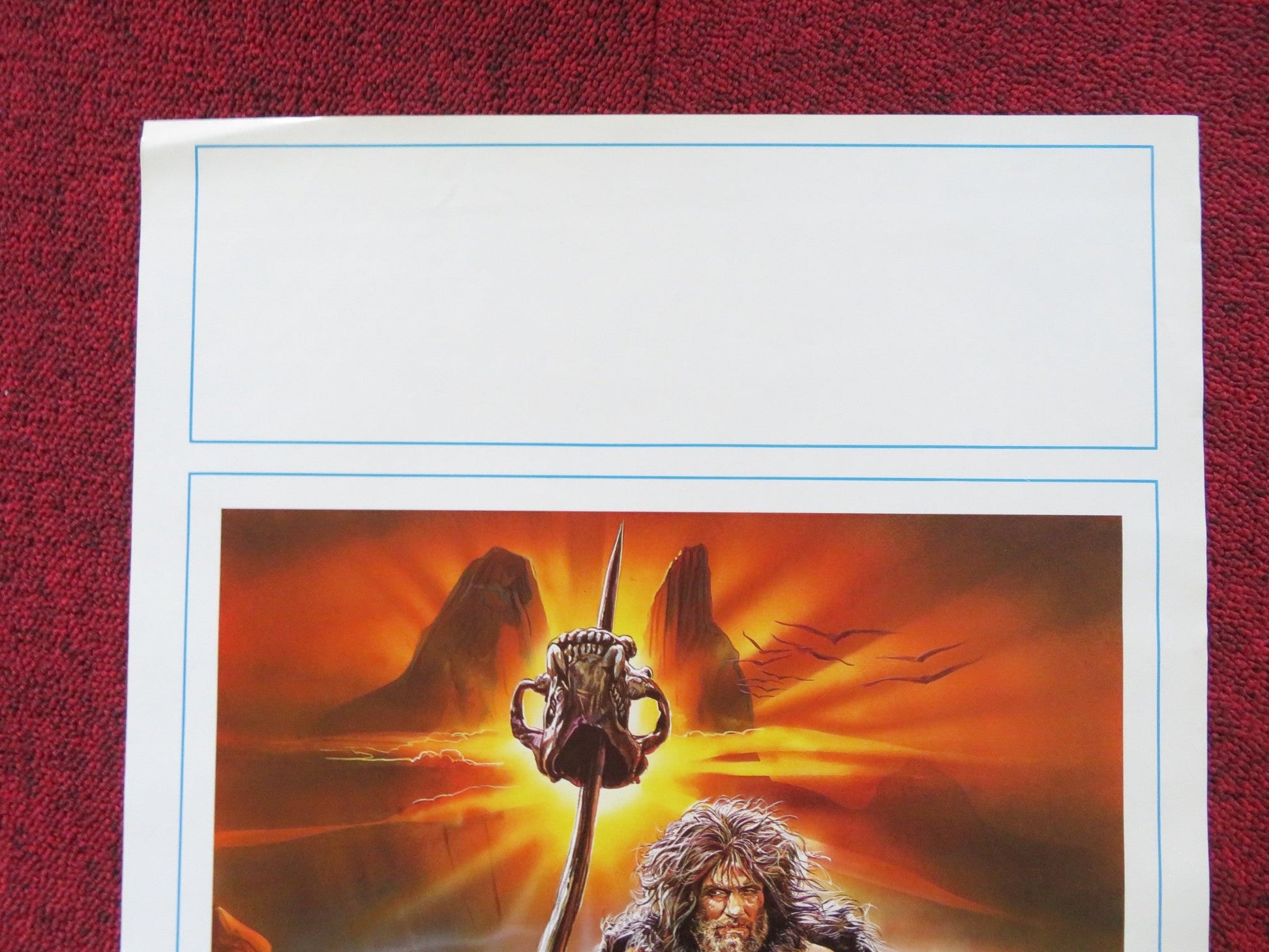 THE CLAN OF THE CAVE BEAR ITALIAN LOCANDINA POSTER DARYL HANNAH PAMELA REED 1986 Rendezvous Cinema Movie posters