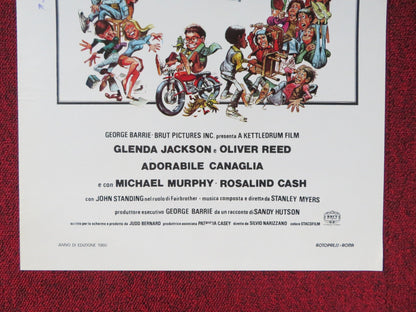 THE CLASS OF MISS MACMICHAEL ITALIAN LOCANDINA POSTER GLENDA JACKSON REED 1980 Rendezvous Cinema Movie posters