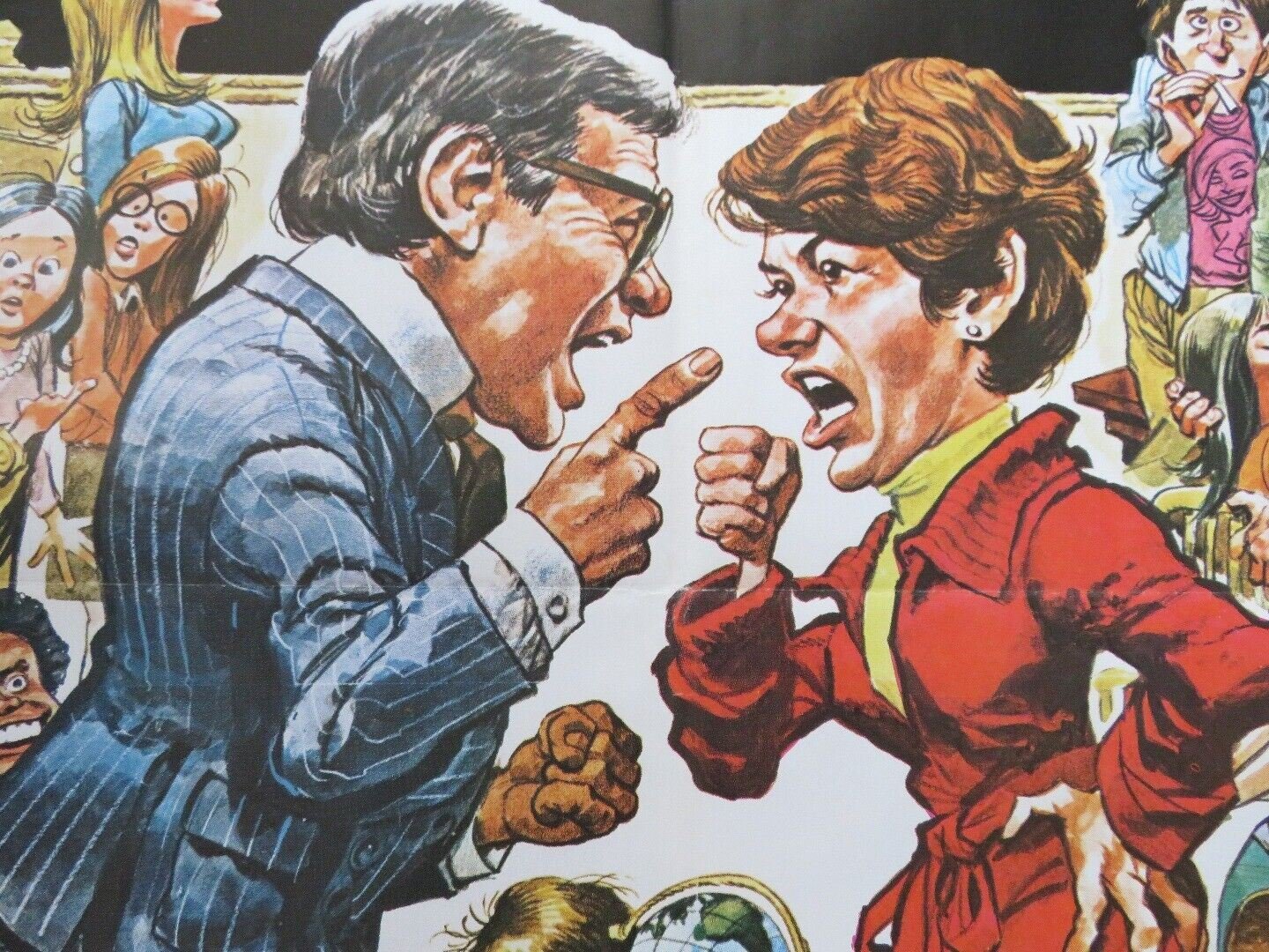 The Class of Miss MacMichael SPANISH (39.5"X 27.5") ROLLED POSTER GLENDA JACKSON Movie posters