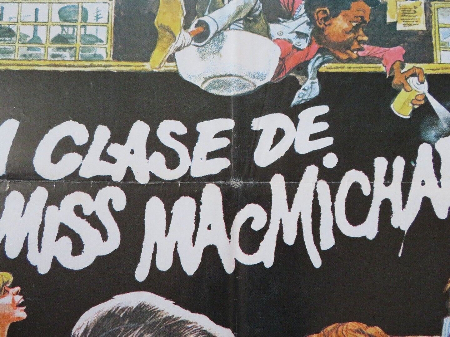 The Class of Miss MacMichael SPANISH (39.5"X 27.5") ROLLED POSTER GLENDA JACKSON Movie posters