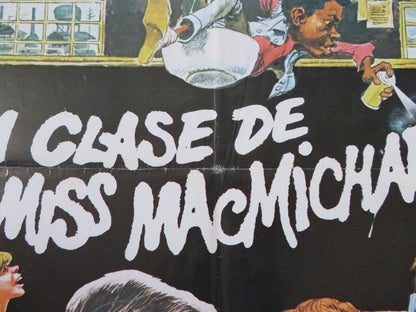 The Class of Miss MacMichael SPANISH (39.5"X 27.5") ROLLED POSTER GLENDA JACKSON Movie posters