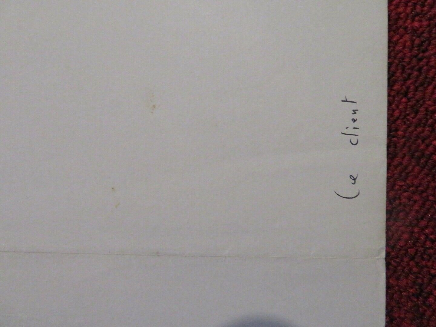 THE CLIENT FRENCH (15"x 21") POSTER TOMMY LEE JONES SUSAN SARANDON 1994 Movie posters