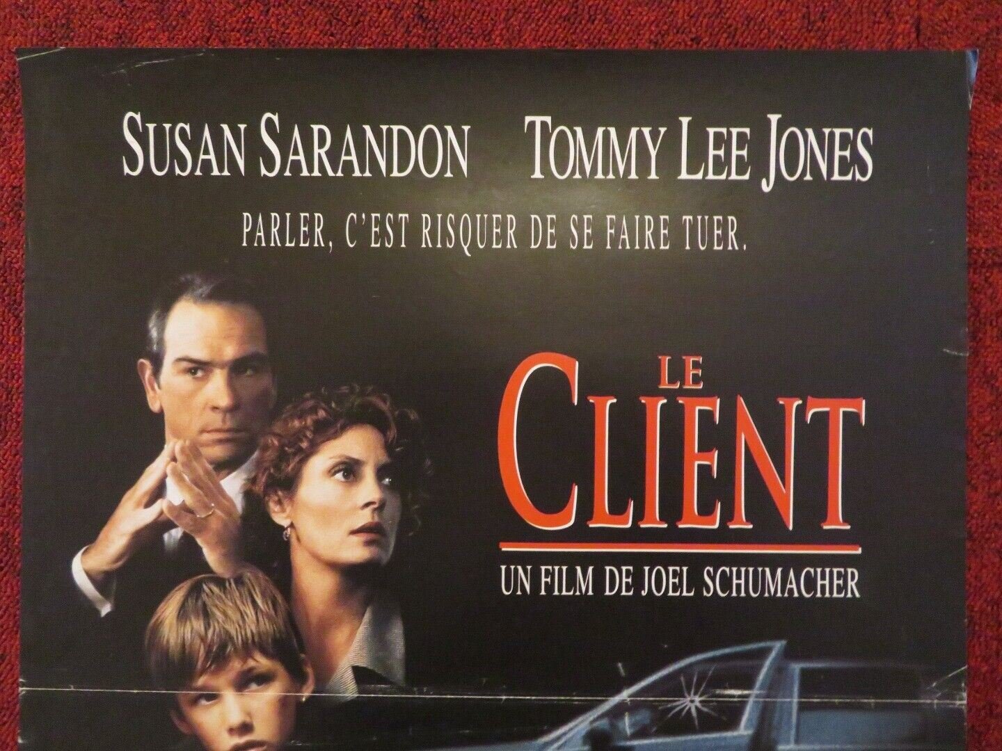 THE CLIENT FRENCH (15"x 21") POSTER TOMMY LEE JONES SUSAN SARANDON 1994 Movie posters