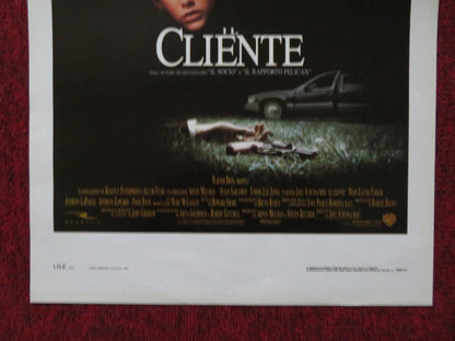 THE CLIENT ITALIAN LOCANDINA POSTER TOMMY LEE JONES SUSAN SARANDON 1994 Rendezvous Cinema Movie posters