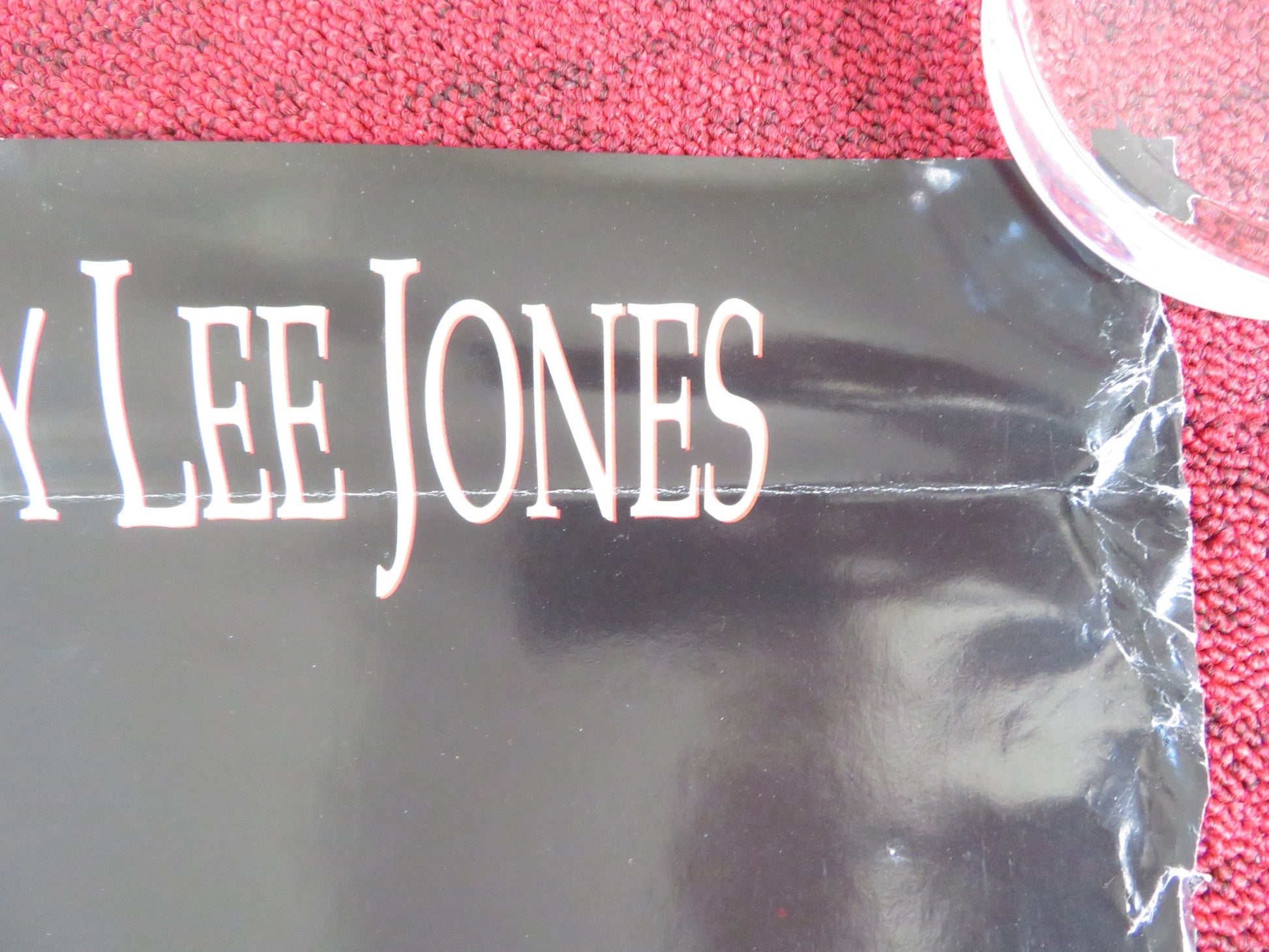 THE CLIENT VHS VIDEO POSTER ROLLED TOMMY LEE JONES SUSAN SARANDON 1994 Rendezvous Cinema Movie posters