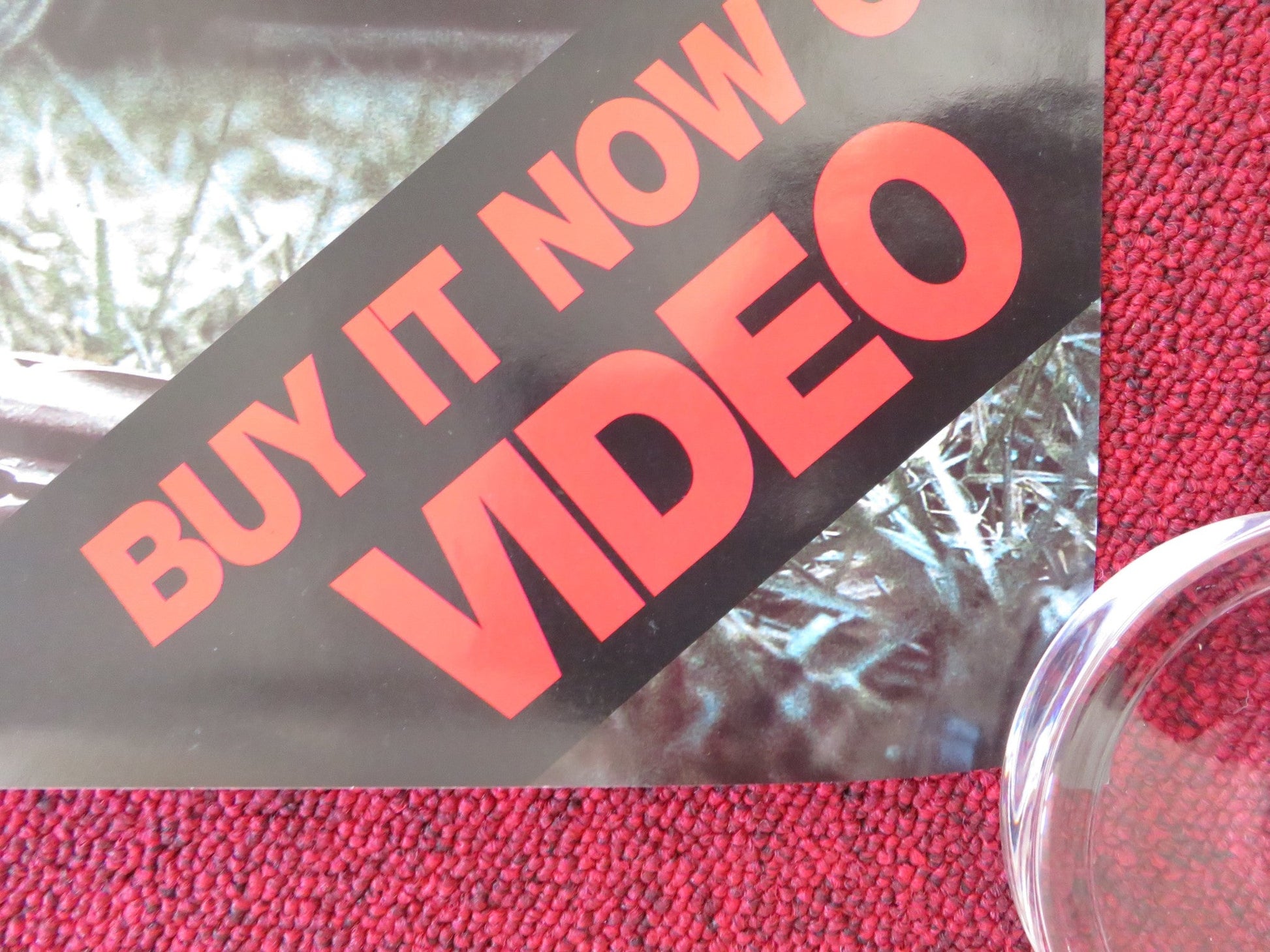 THE CLIENT VHS VIDEO POSTER ROLLED TOMMY LEE JONES SUSAN SARANDON 1994 Rendezvous Cinema Movie posters