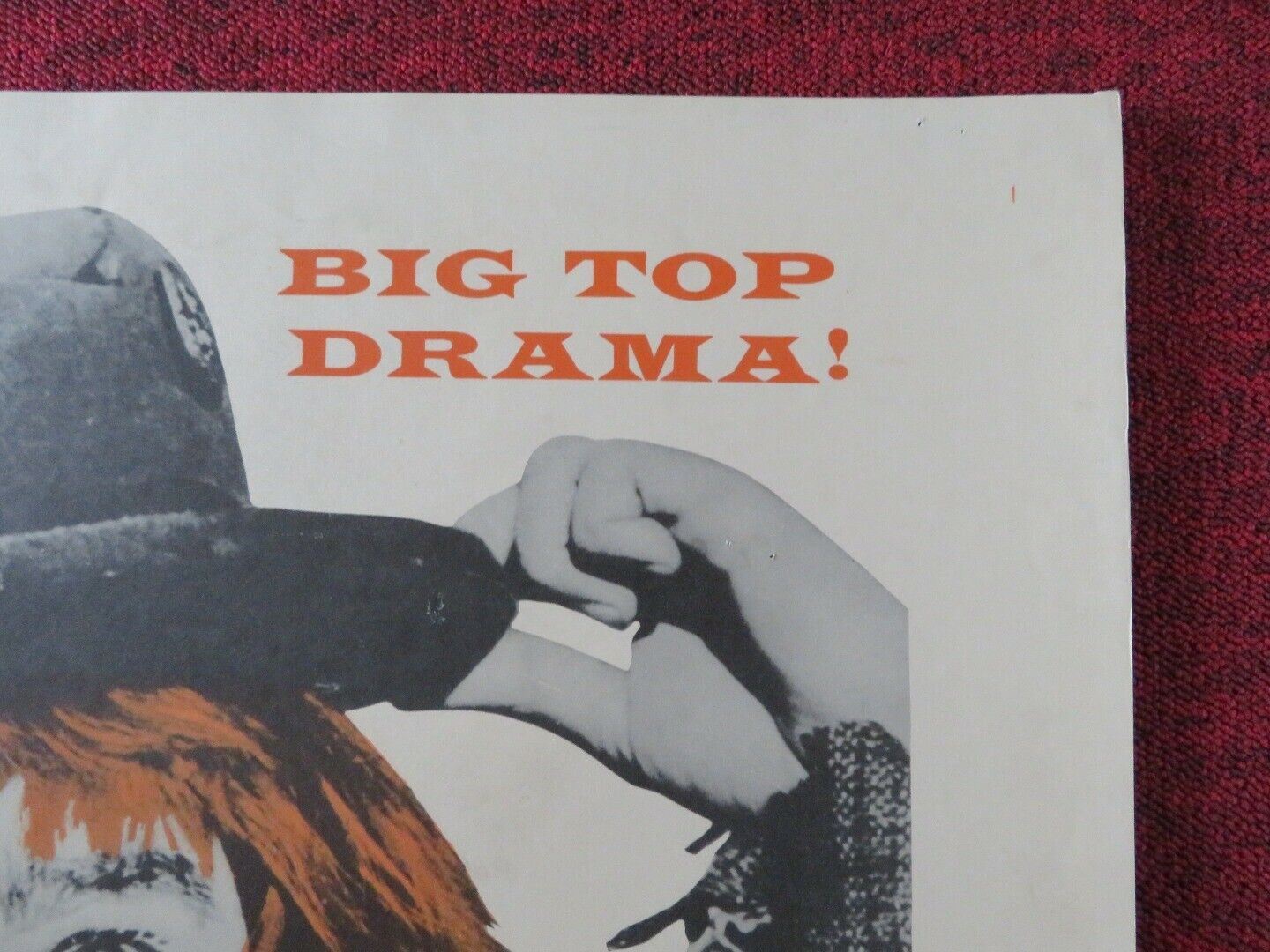 THE CLOWN AND THE KID US HALF SHEET (22"x 28") POSTER JOHN LUPTON 1962 Movie posters