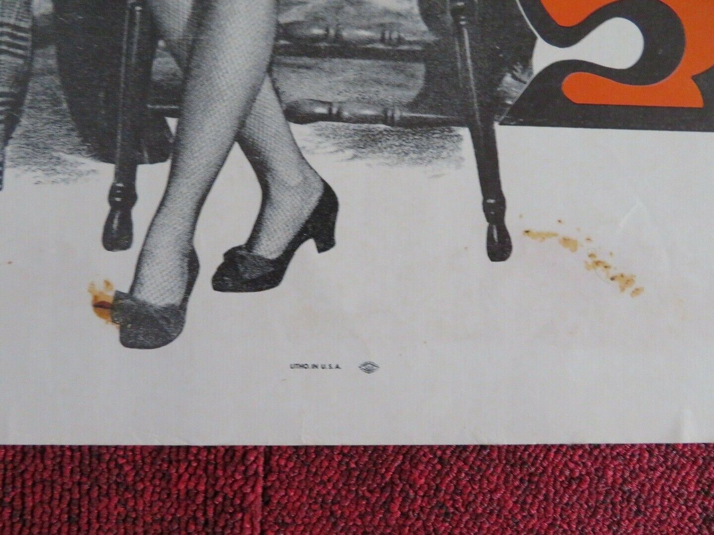 THE COCKEYED COWBOYS OF CALICO COUNTY US HALF SHEET (22"x 28") POSTER 1970 Movie posters