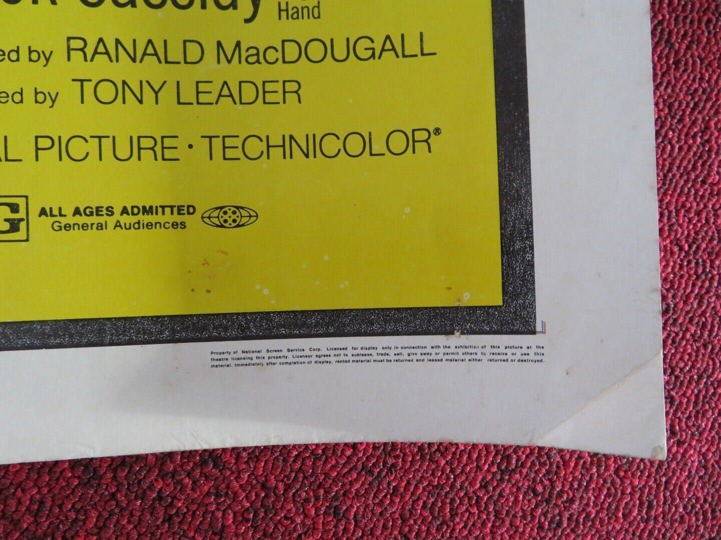 THE COCKEYED COWBOYS OF CALICO COUNTY US HALF SHEET (22"x 28") POSTER 1970 Movie posters