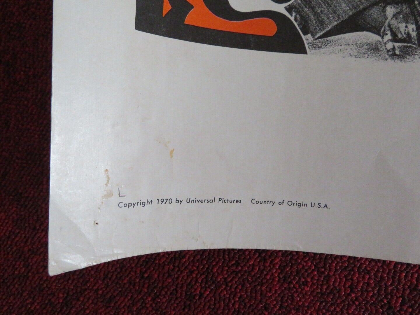 THE COCKEYED COWBOYS OF CALICO COUNTY US HALF SHEET (22"x 28") POSTER 1970 Movie posters