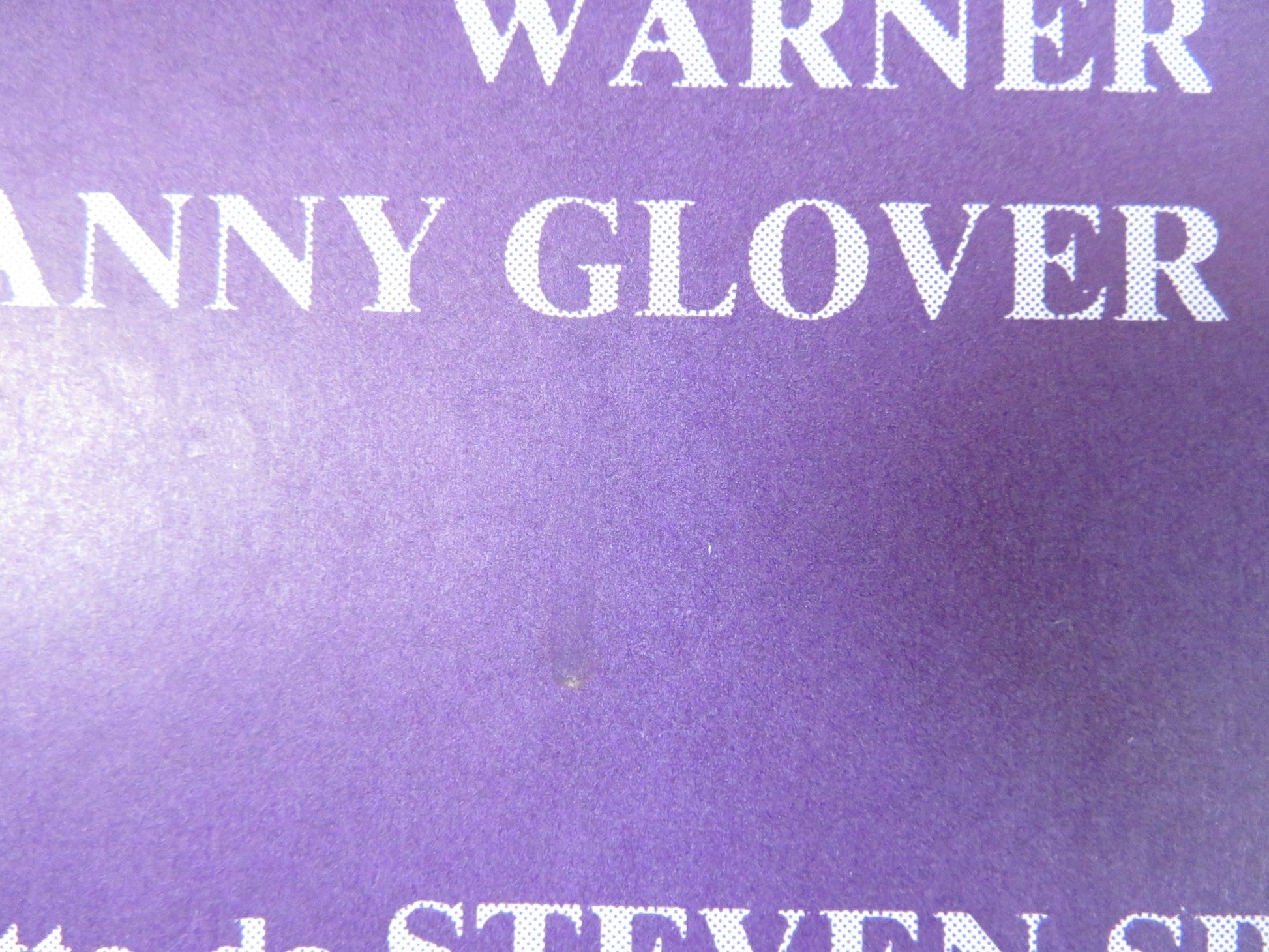 THE COLOR PURPLE ITALIAN 2 FOGLIO POSTER SPIELBERG DANNY GLOVER W. GOLDBERG 1985 Rendezvous Cinema Movie posters