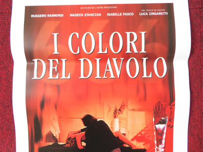 THE COLOURS OF THE DEVIL ITALIAN LOCANDINA POSTER RUGGERO RAIMONDI 1997 Rendezvous Cinema Movie posters