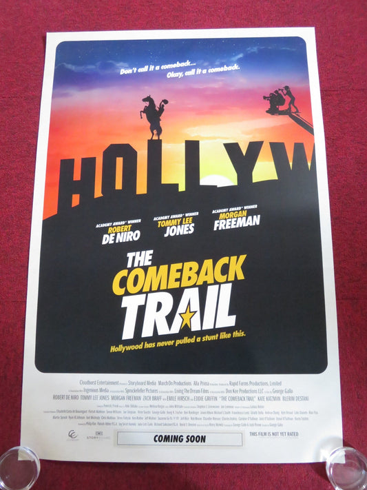 THE COMEBACK TRAIL US ONE SHEET ROLLED POSTER ROBERT DE NIRO T. LEE JONES 2020 Rendezvous Cinema Movie posters