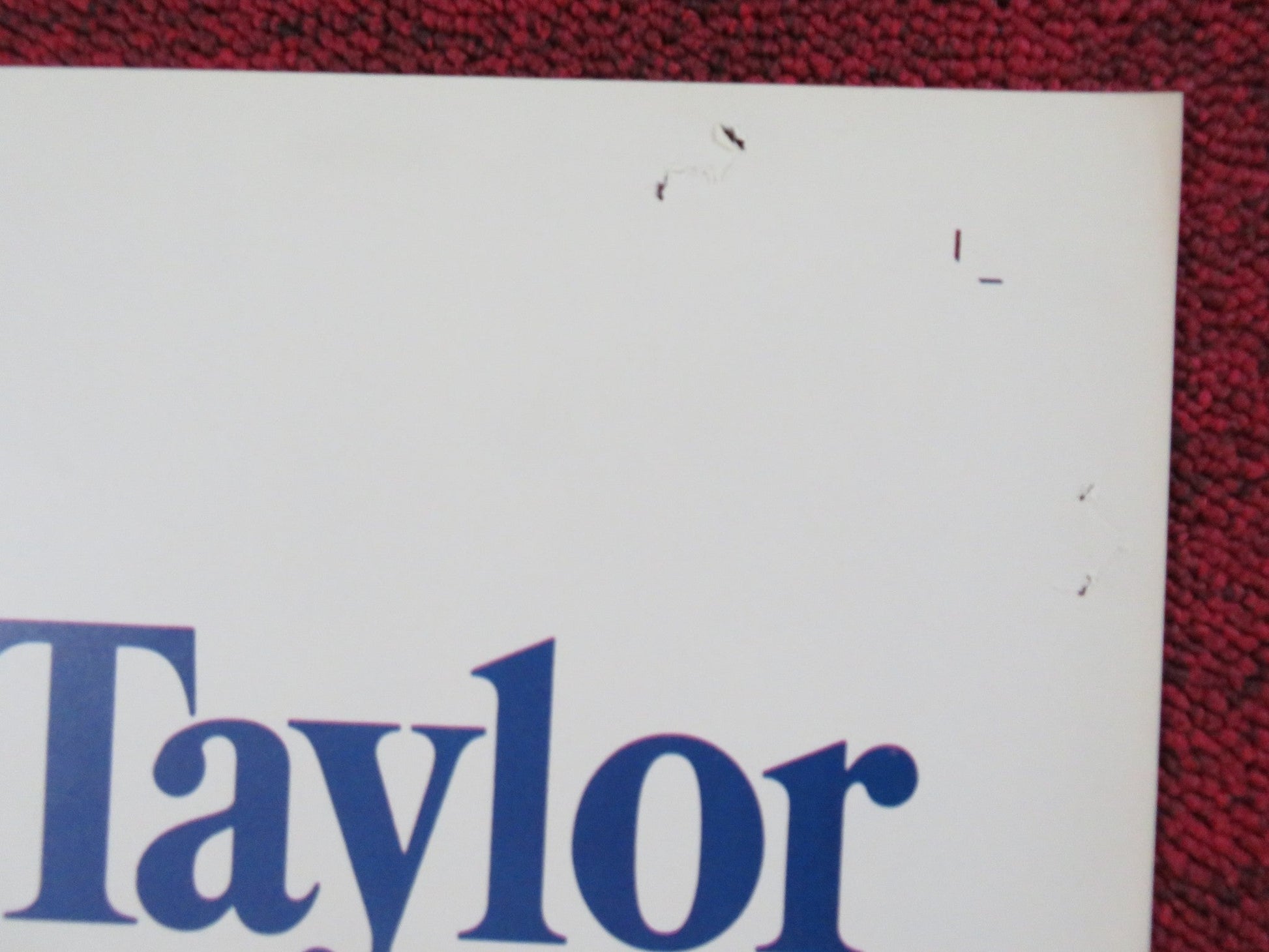 THE COMEDIANS FOLDED US ONE SHEET POSTER RICHARD BURTON ELIZABETH TAYLOR 1967 Rendezvous Cinema Movie posters