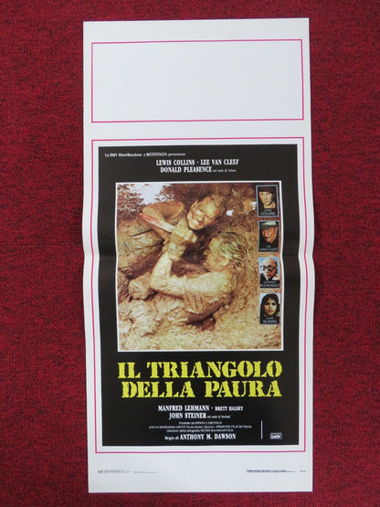 THE COMMANDER ITALIAN LOCANDINA POSTER LEWIS COLLINS LEE VAN CLEEF 1988 Rendezvous Cinema Movie posters